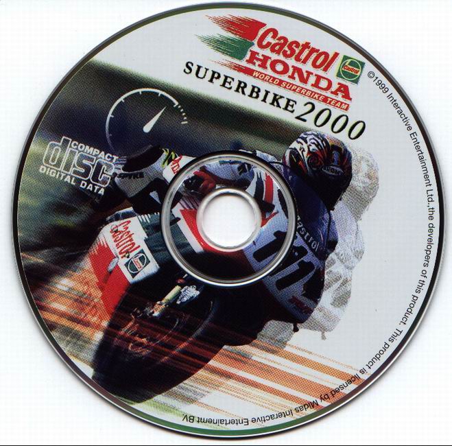 Castrol Honda Superbike 2000 - CD obal