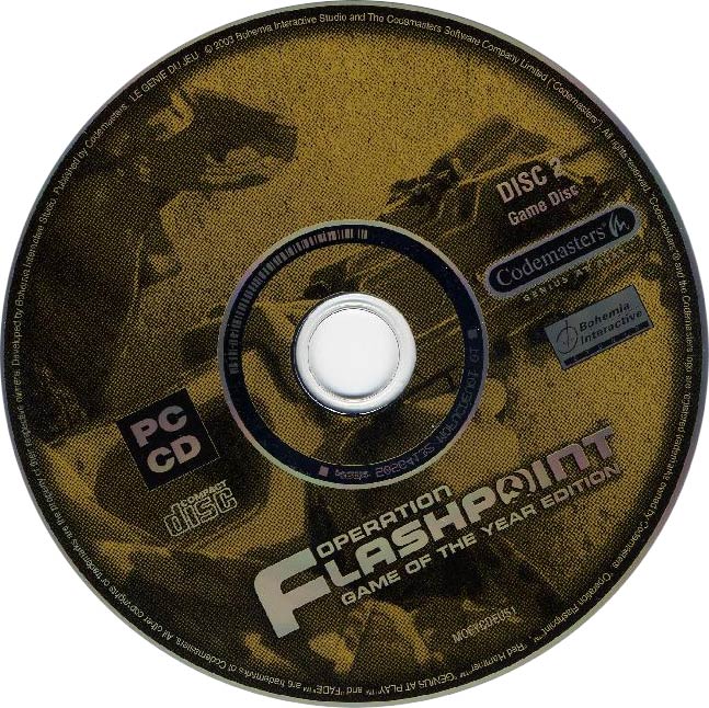 Operation Flashpoint: Game of the Year Edition - CD obal 2