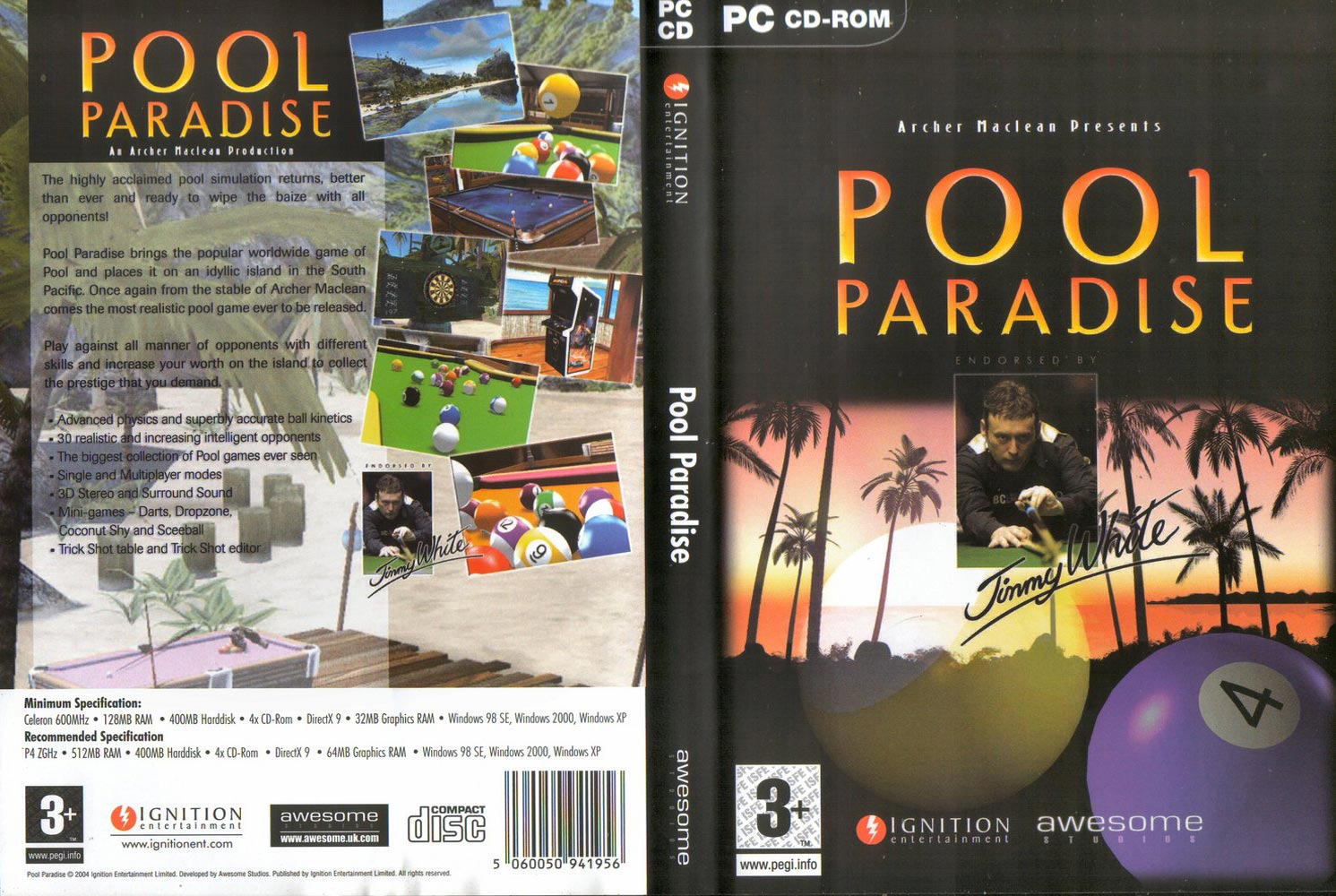 Pool Paradise - DVD obal