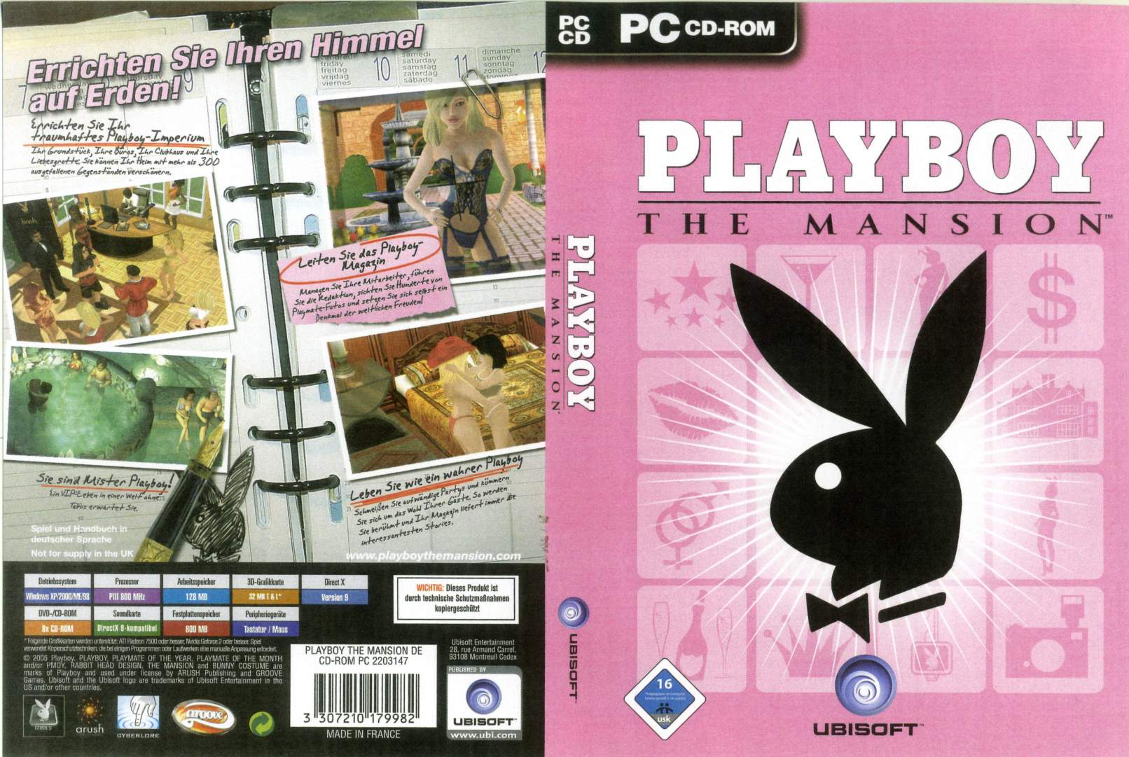 Playboy: The Mansion - DVD obal