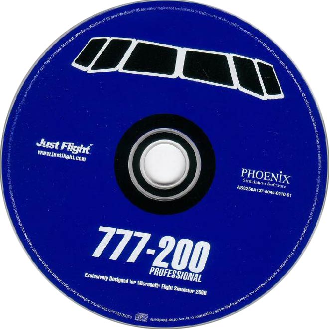 777-200 Professional - CD obal