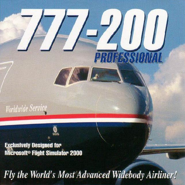 777-200 Professional - predn CD obal