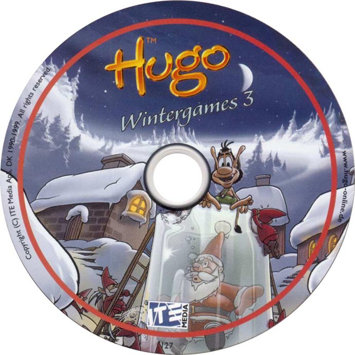 Hugo: Winter Games 3 - CD obal