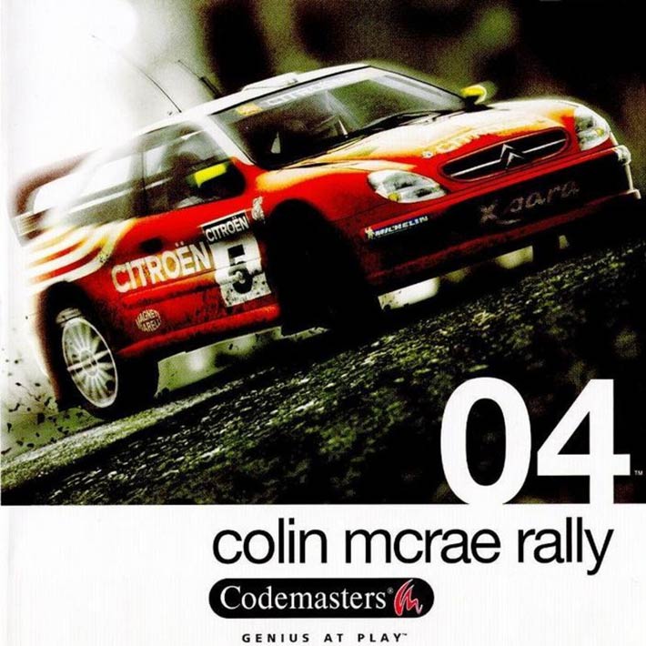 Colin McRae Rally 04 - predn CD obal