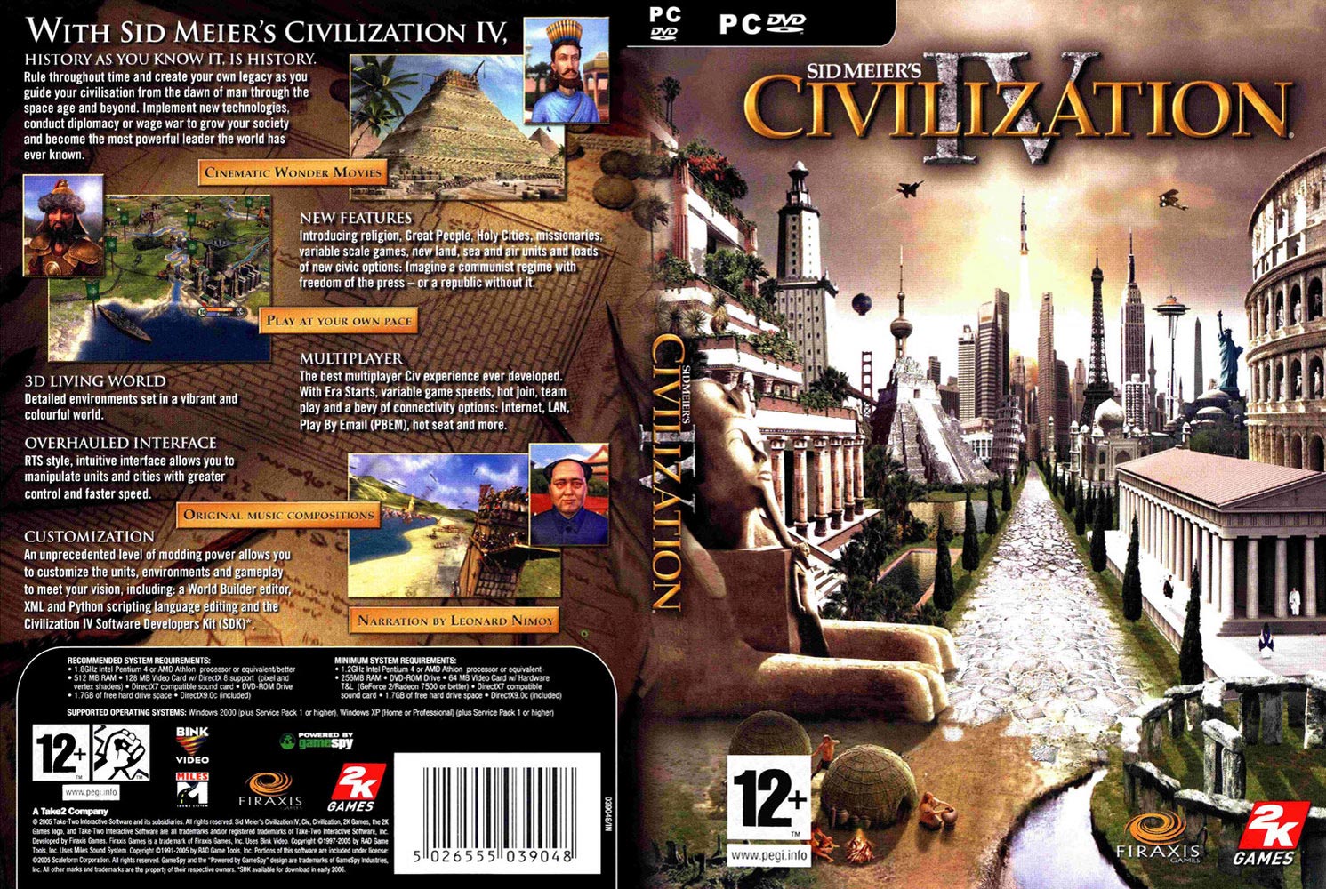 Civilization 4 - DVD obal 2