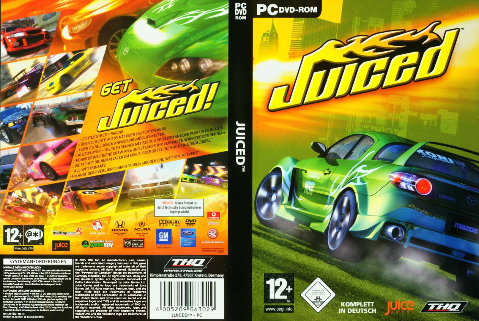 Juiced - DVD obal