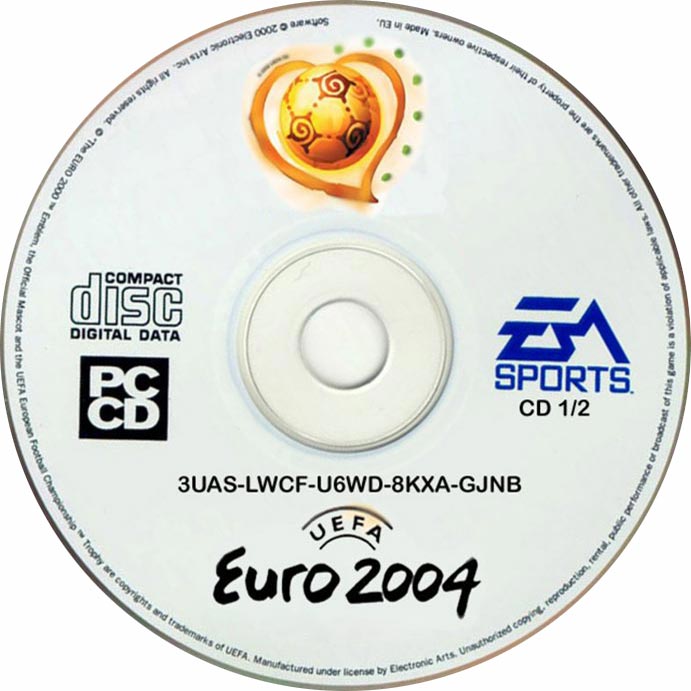 UEFA Euro 2004 Portugal - CD obal