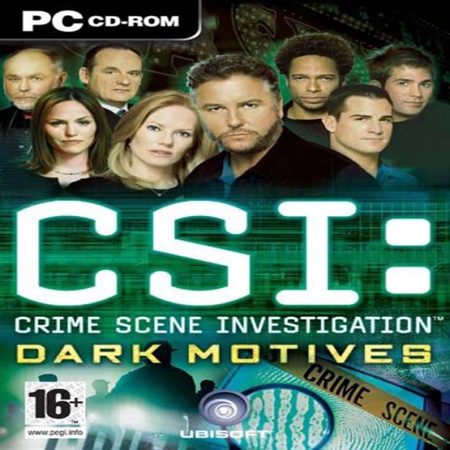 CSI: Dark Motives - predn CD obal