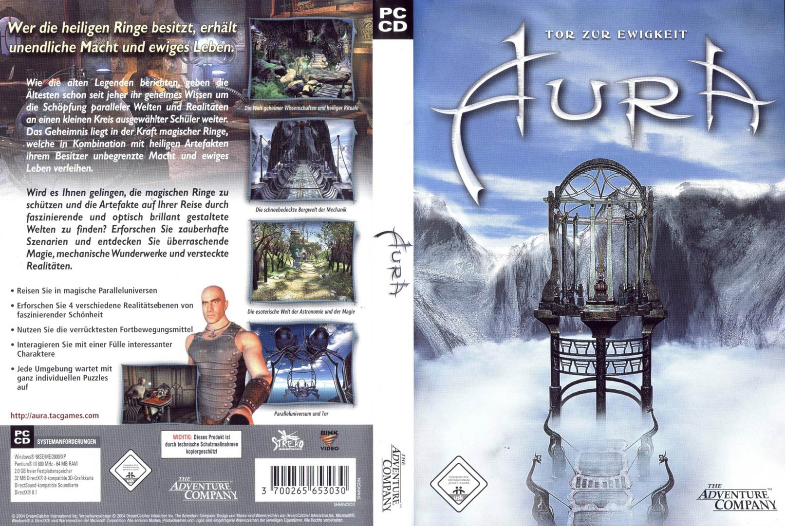 Aura: Fate of the Ages - DVD obal