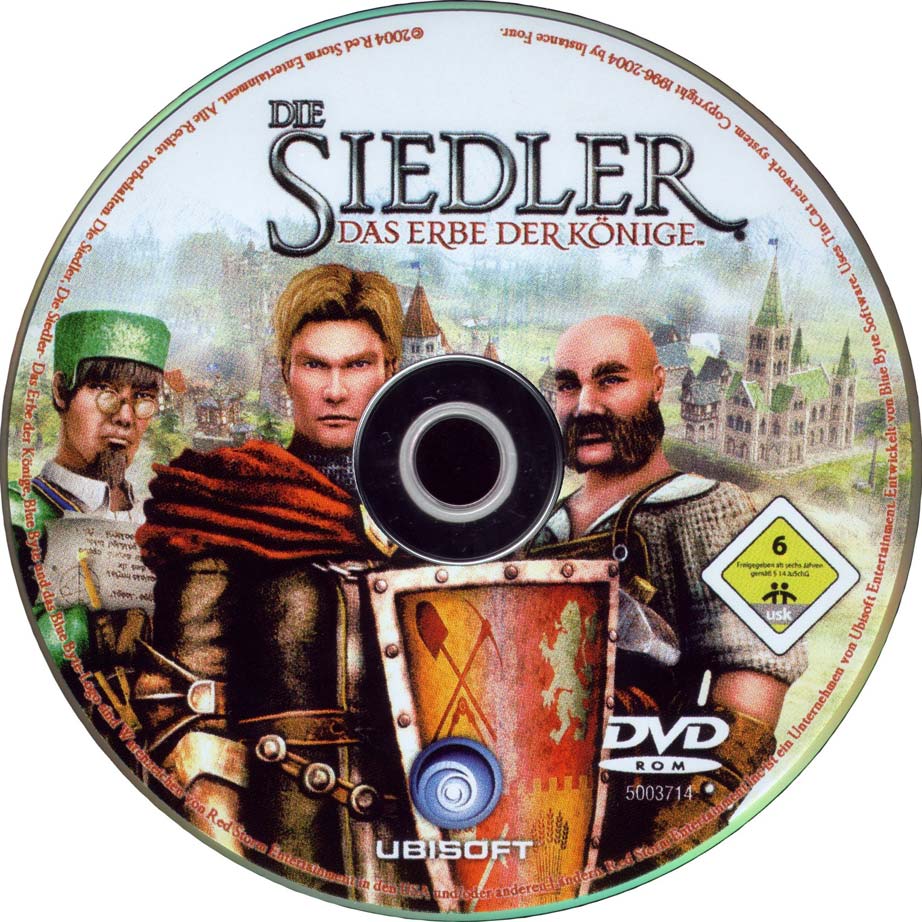 Settlers 5: Heritage of Kings - CD obal