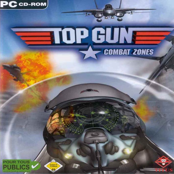 Top Gun: Combat Zones - predn CD obal