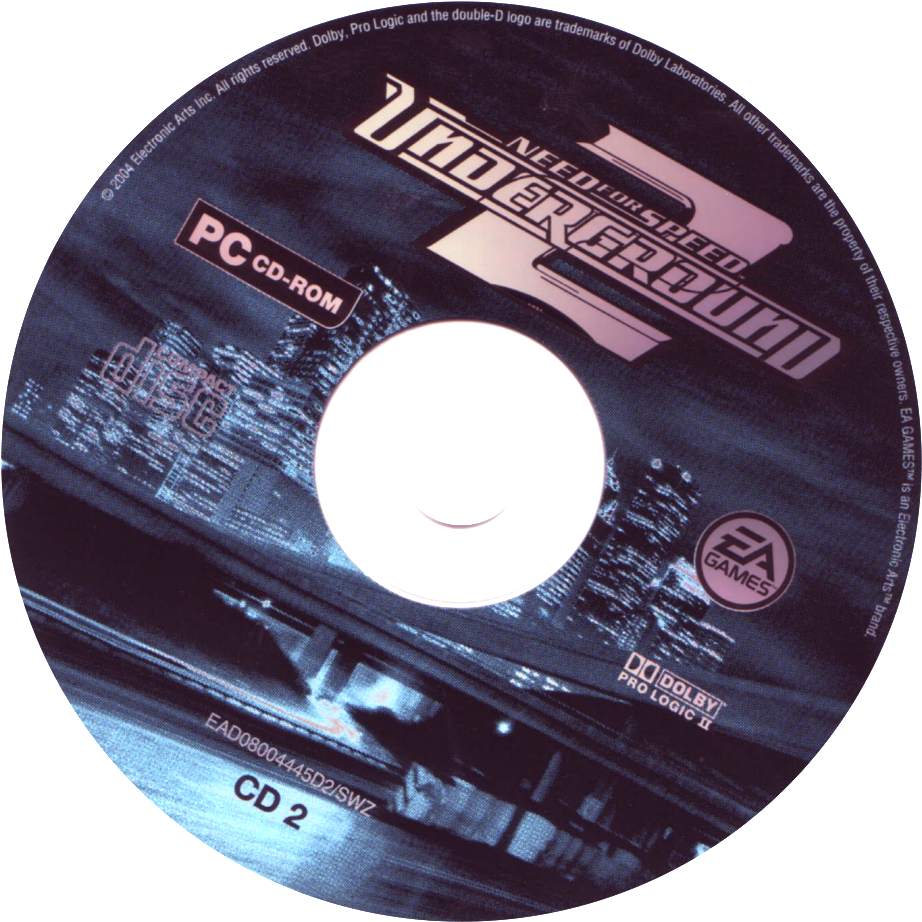 Need for Speed: Underground 2 - CD obal 2