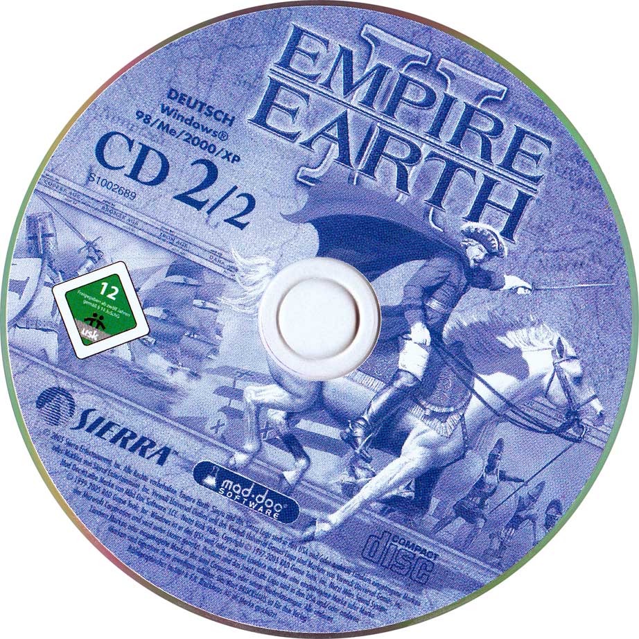 Empire Earth 2 - CD obal 2