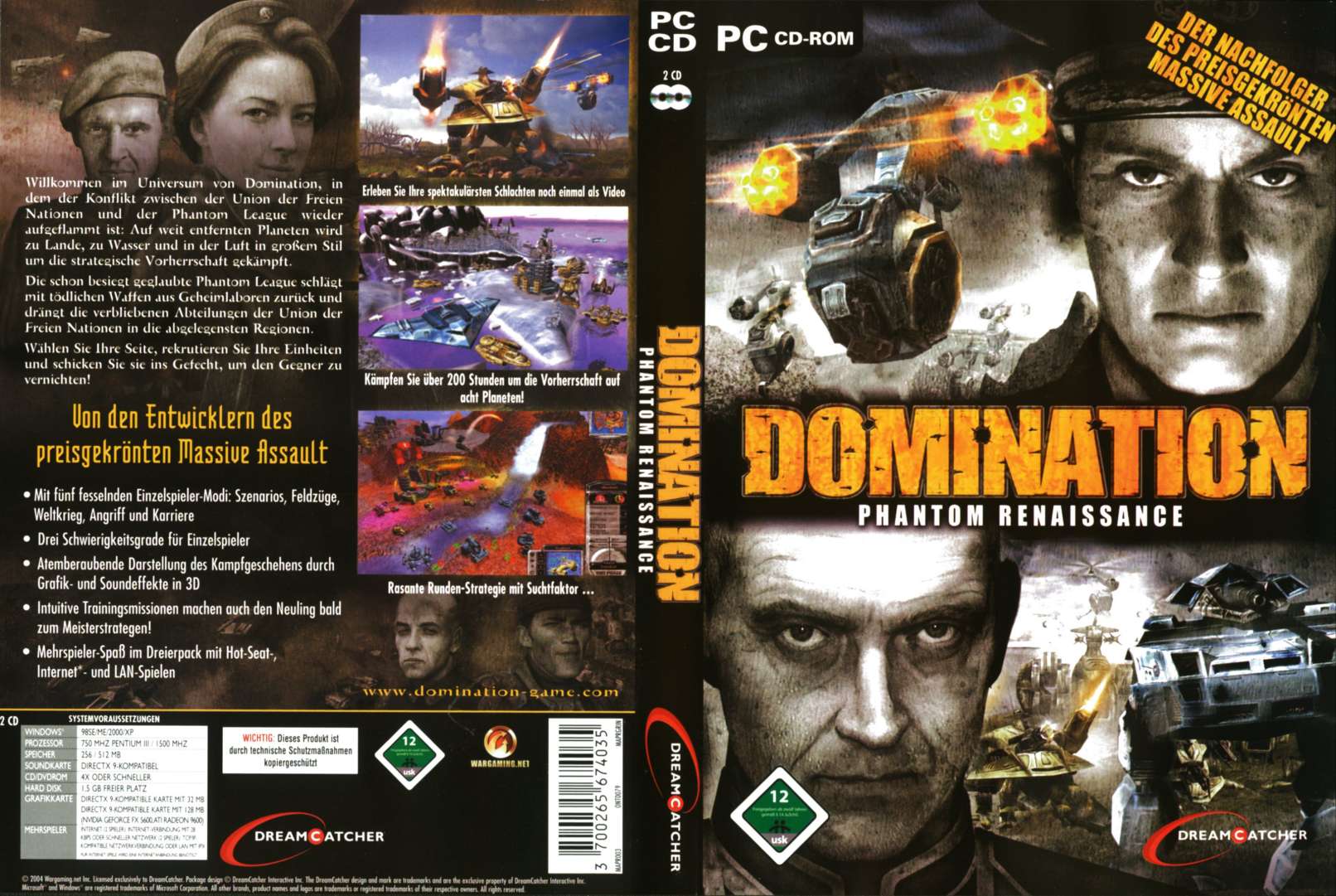 Massive Assault: Domination - DVD obal