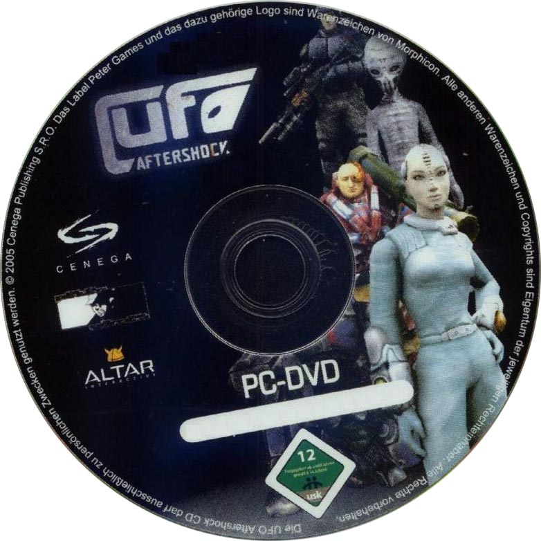 UFO: Aftershock - CD obal