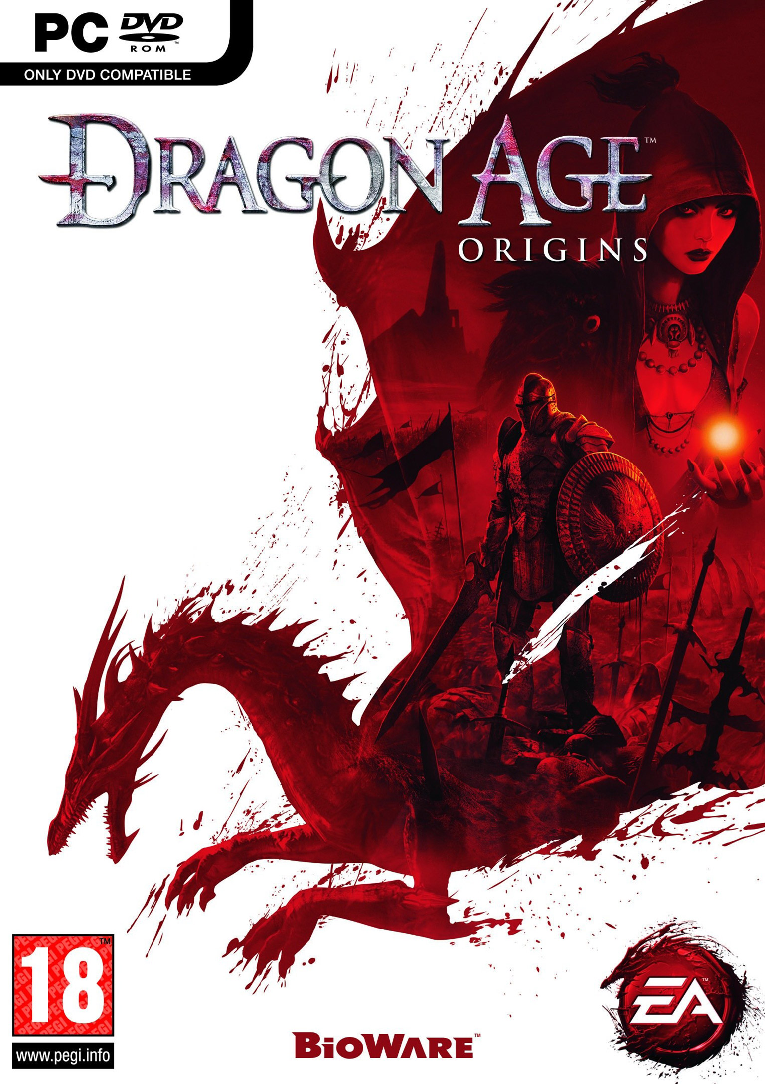 Dragon Age: Origins - predn DVD obal