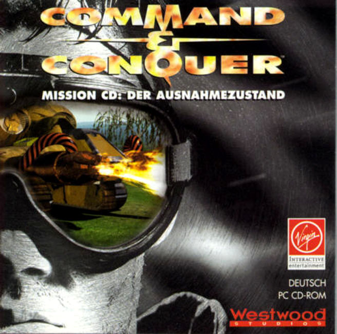 Command & Conquer Mission CD - predn CD obal