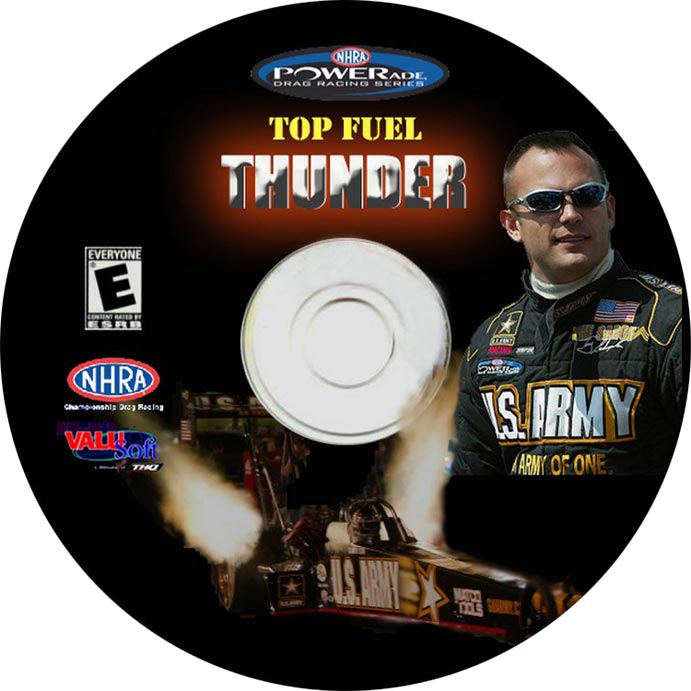 NHRA Drag Racing: Top Fuel Thunder - CD obal