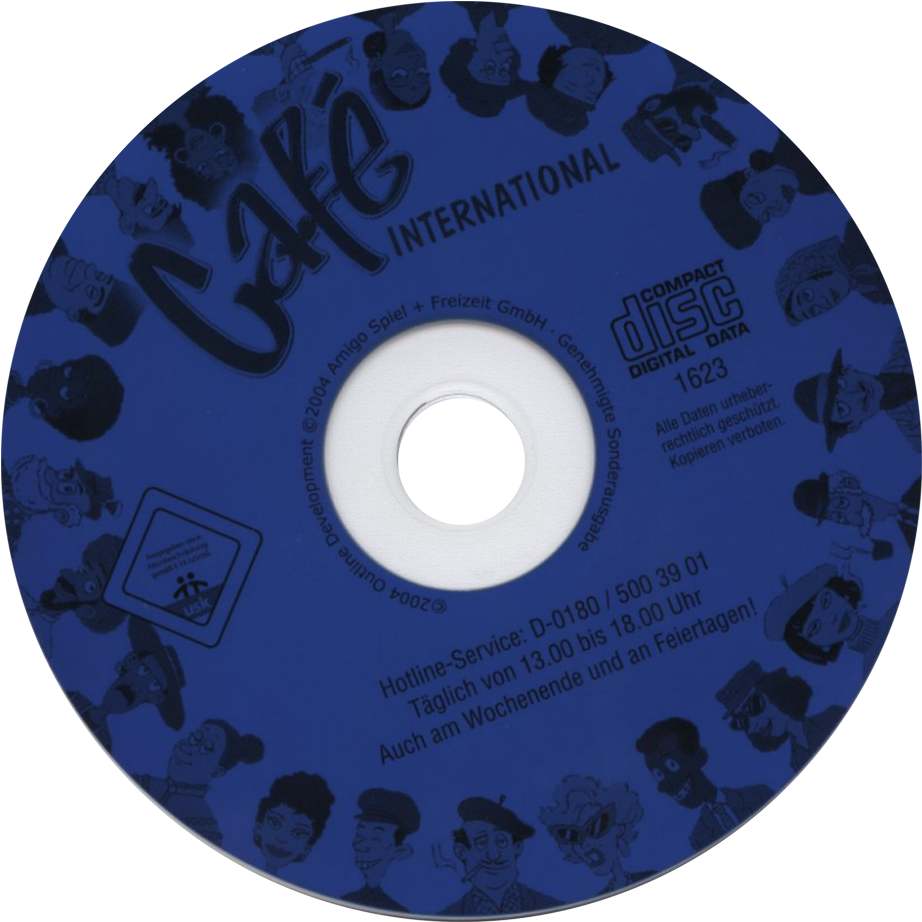 Caf International - CD obal