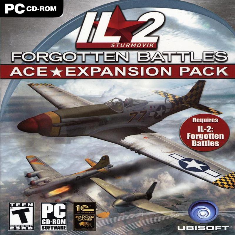 IL-2 Sturmovik: Forgotten Battles: Ace Expansion Pack - predn CD obal 2