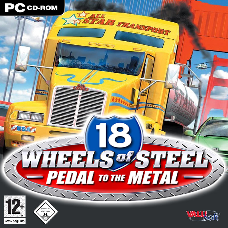 18 Wheels of Steel: Pedal To The Metal - predn CD obal