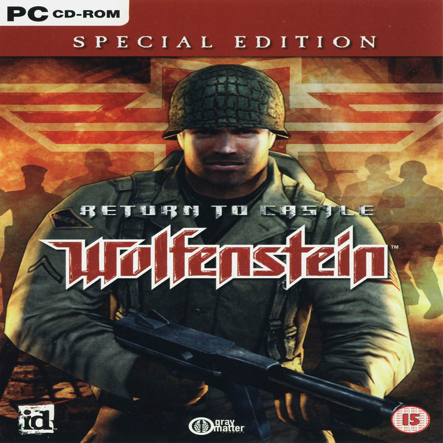 Return to Castle Wolfenstein: Special Edition - predn CD obal