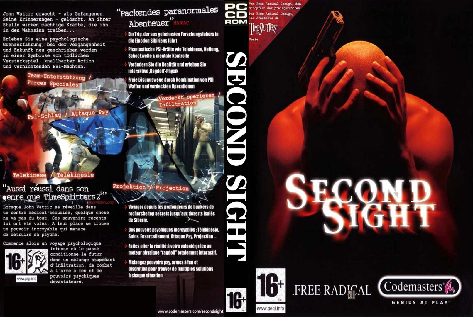 Second Sight - DVD obal