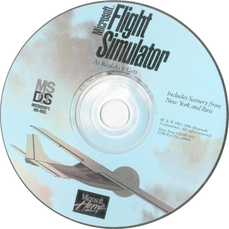 Microsoft Flight Simulator - CD obal