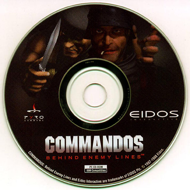 Commandos: Behind Enemy Lines - CD obal