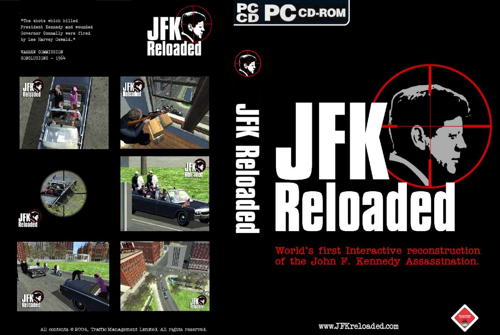 JFK: Reloaded - DVD obal
