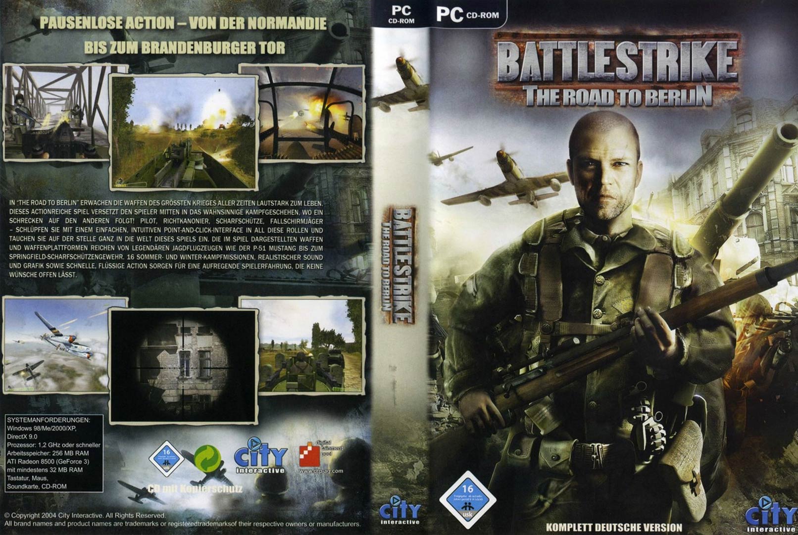 Battlestrike: The Road to Berlin - DVD obal