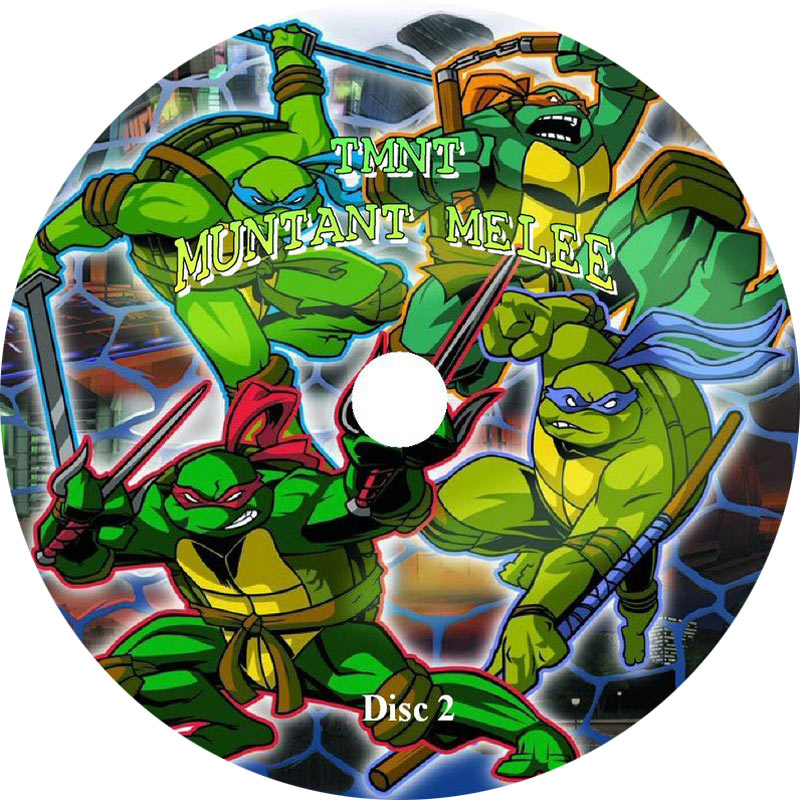 Teenage Mutant Ninja Turtles: Mutant Melee - CD obal 2