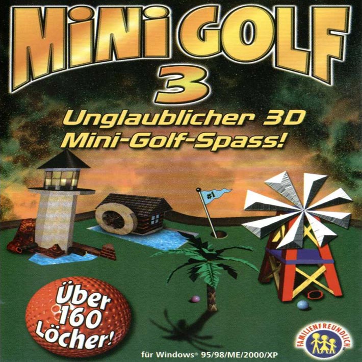 Mini Golf 3 - predn CD obal