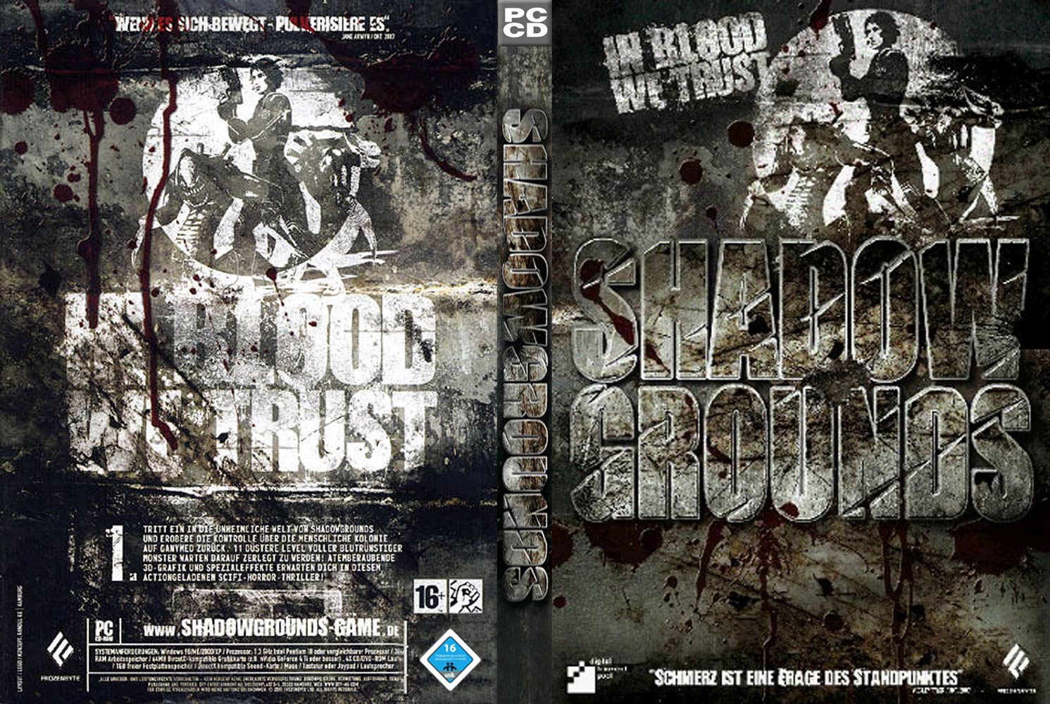 Shadowgrounds - DVD obal
