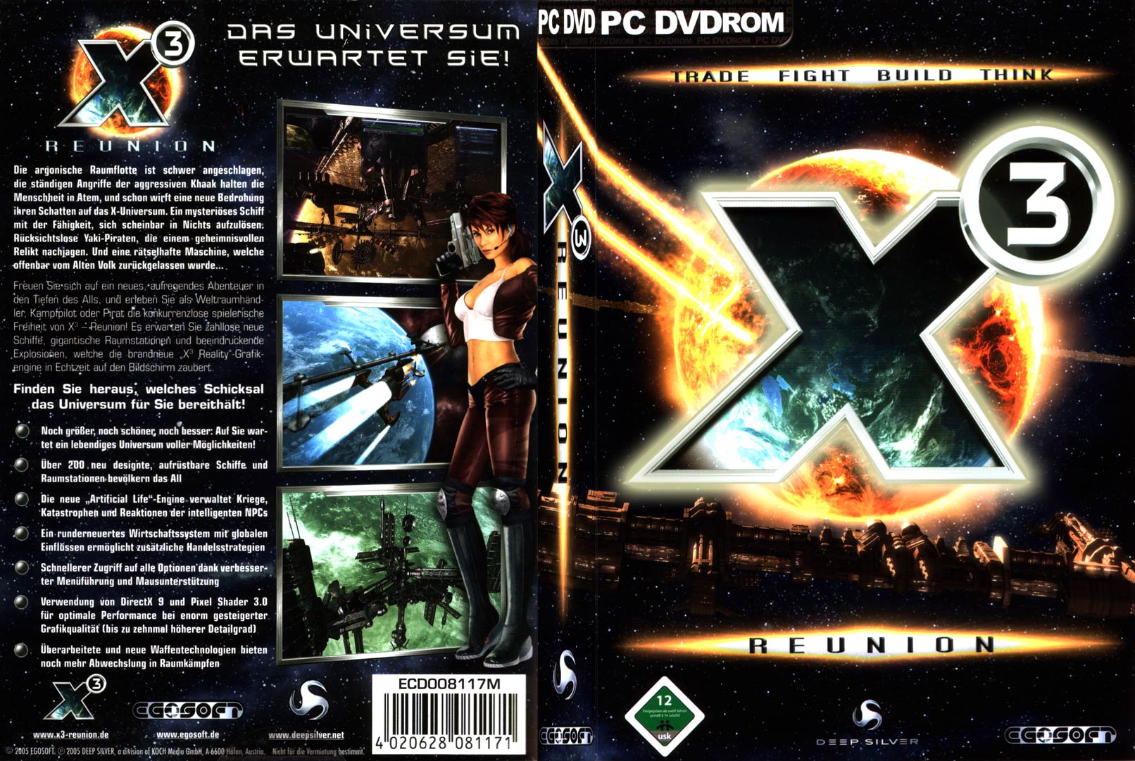 X3: Reunion - DVD obal