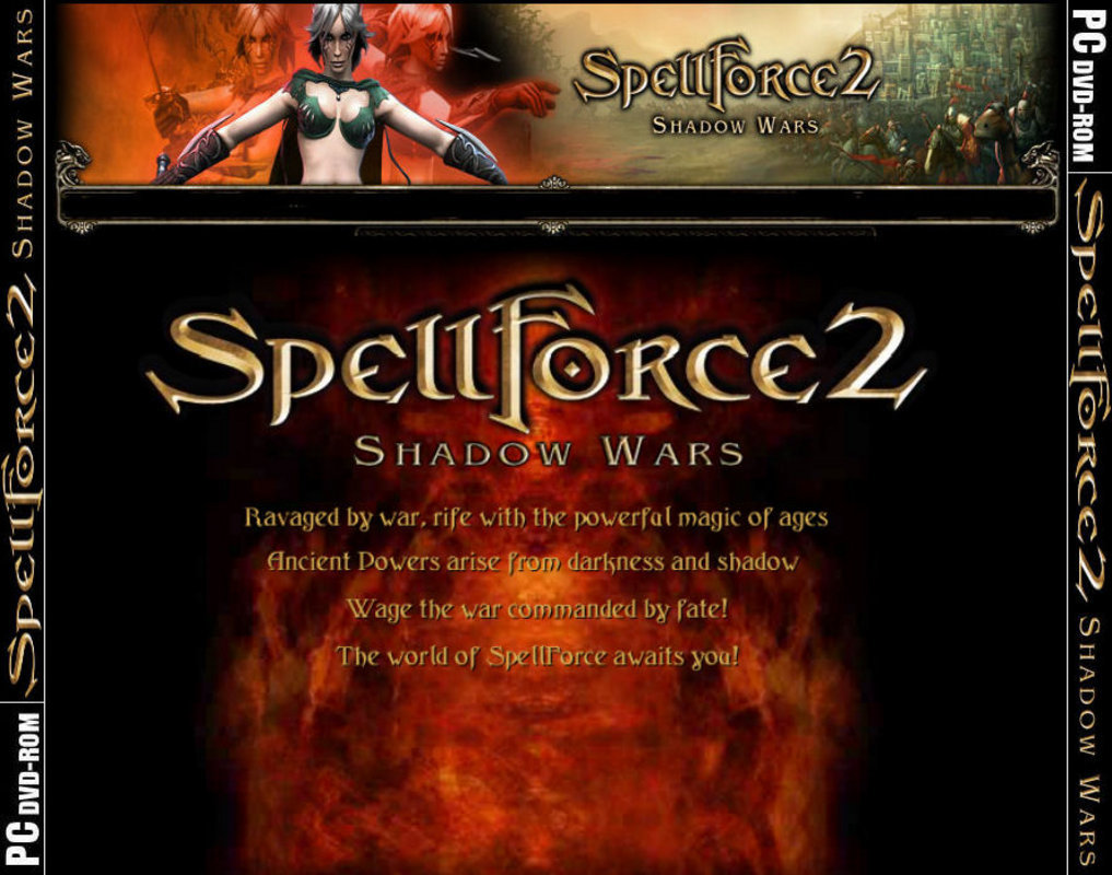 SpellForce 2: Shadow Wars - zadn CD obal