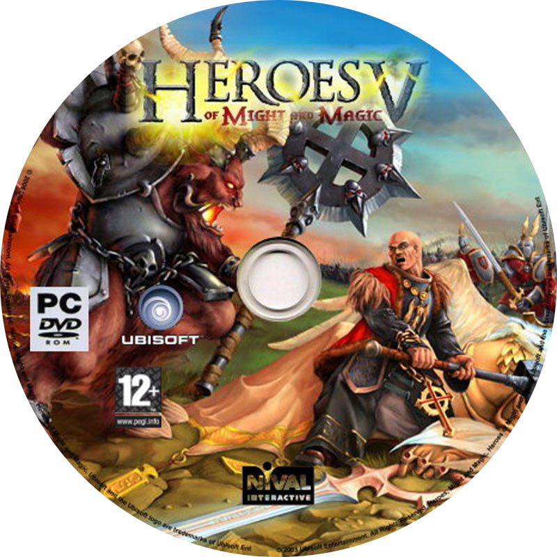 Heroes of Might & Magic 5 - CD obal 2