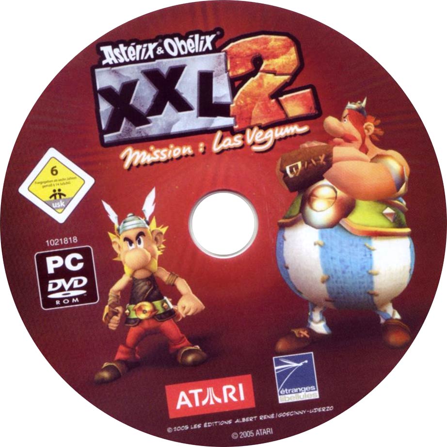 Asterix & Obelix XXL 2: Mission Las Vegum - CD obal