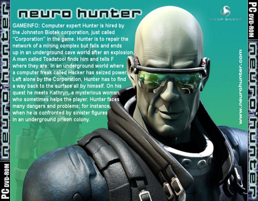Neuro Hunter - zadn CD obal