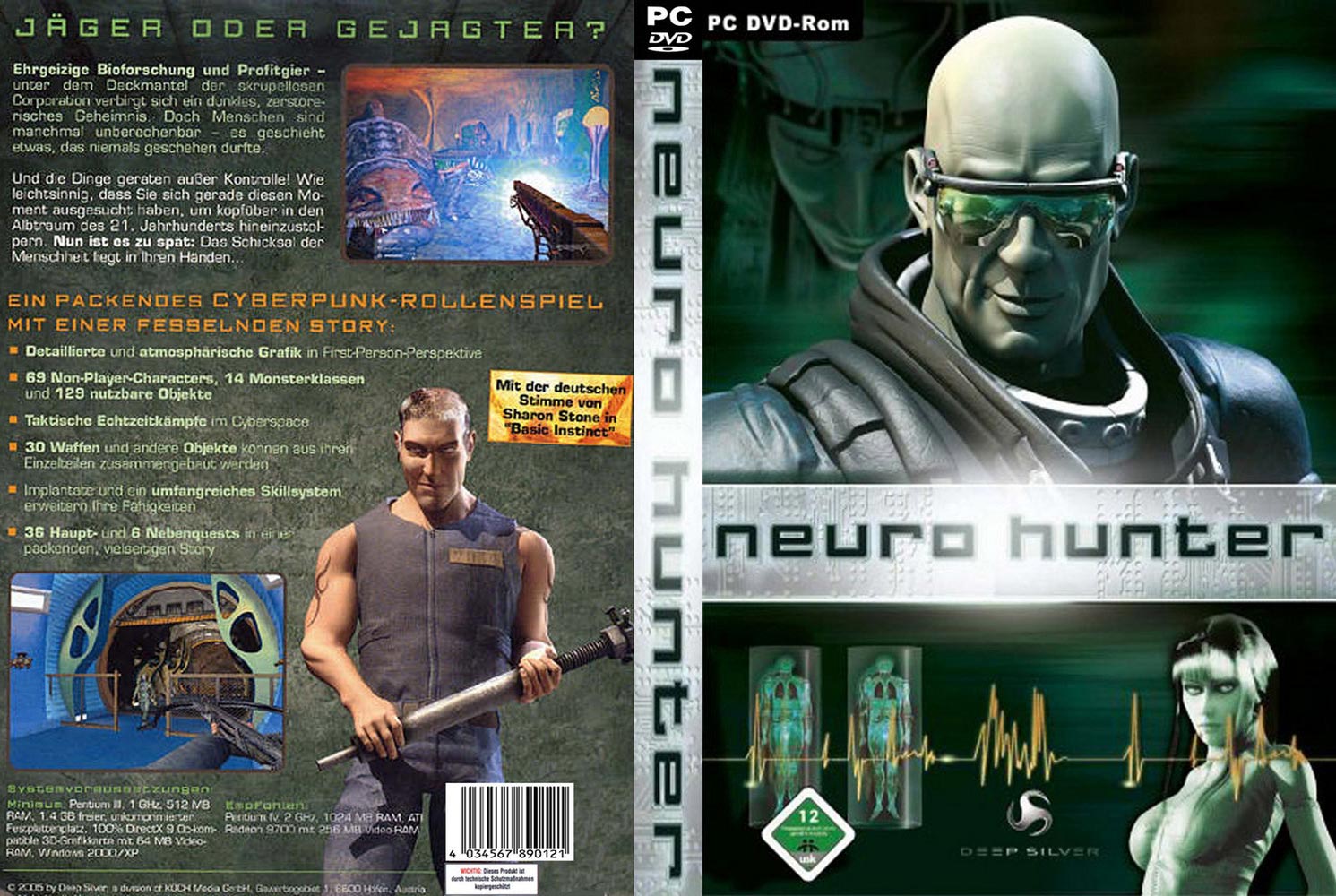 Neuro Hunter - DVD obal