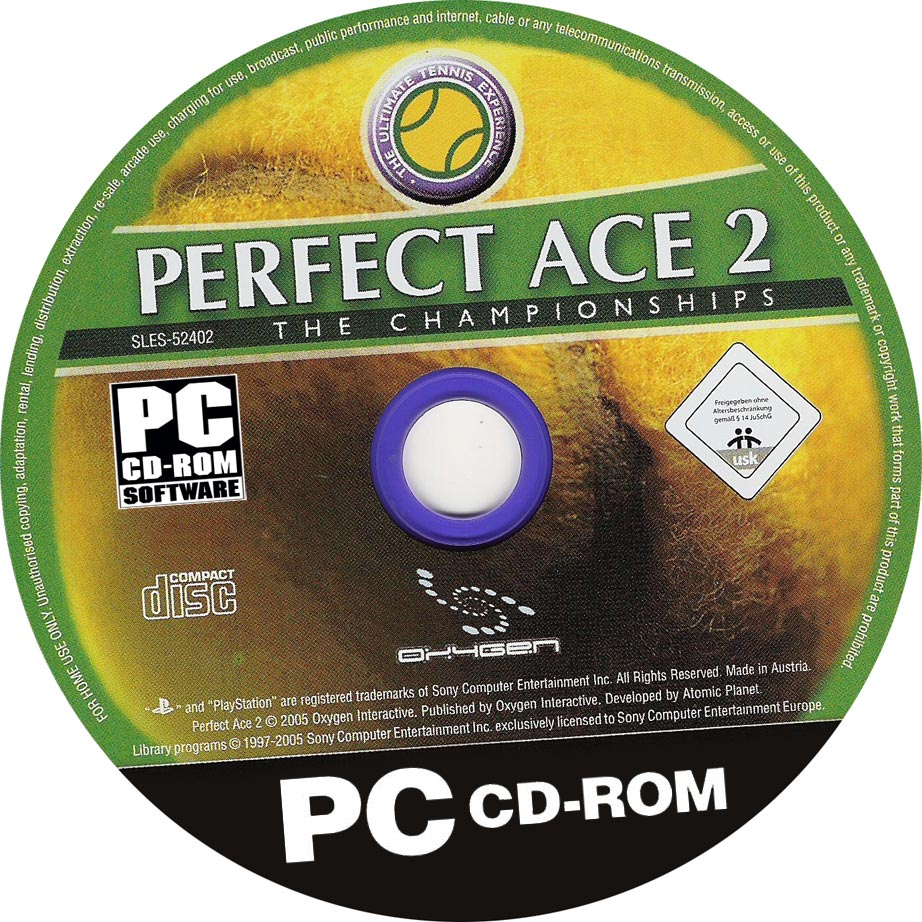 Perfect Ace 2: The Championships - CD obal