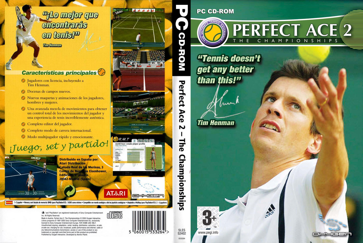 Perfect Ace 2: The Championships - DVD obal