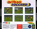 Actua Soccer 3 - zadn CD obal