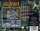 Legacy of Kain: Soul Reaver - zadn CD obal