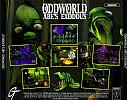 Oddworld: Abe's Exoddus - zadný CD obal