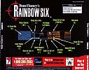 Rainbow Six - zadn CD obal