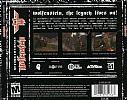 Return to Castle Wolfenstein - zadný CD obal