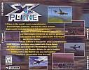 X-Plane - zadný CD obal