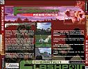 Operation Flashpoint: Resistance - zadn CD obal