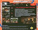 Emergency 2: The Ultimate Fight for Life - zadn CD obal